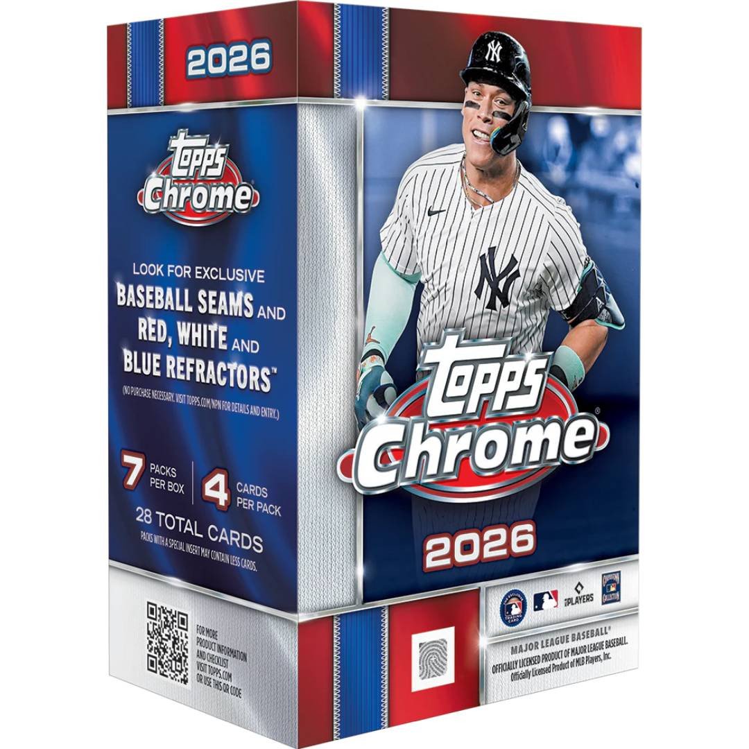Topps 2026 Chrome Baseball Jumbo Hobby Box MLB