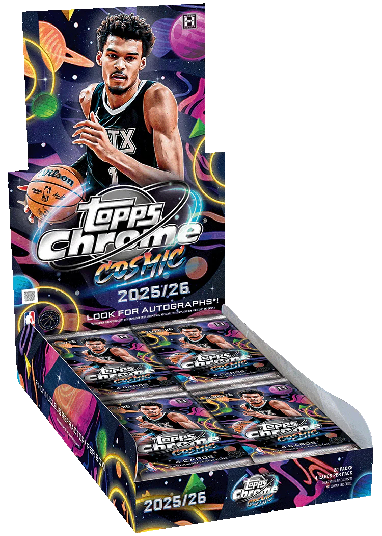 Topps 2025-26 Cosmic Chrome Basketball Hobby Box NBA