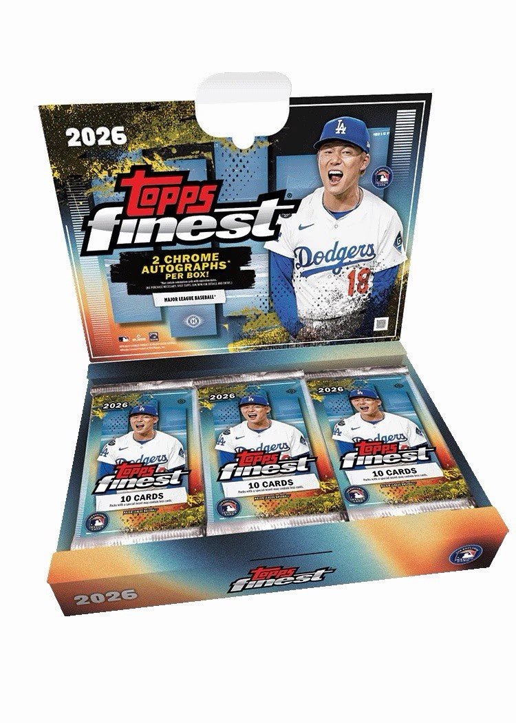 Topps 2026 Finest Baseball Hobby Box MLB
