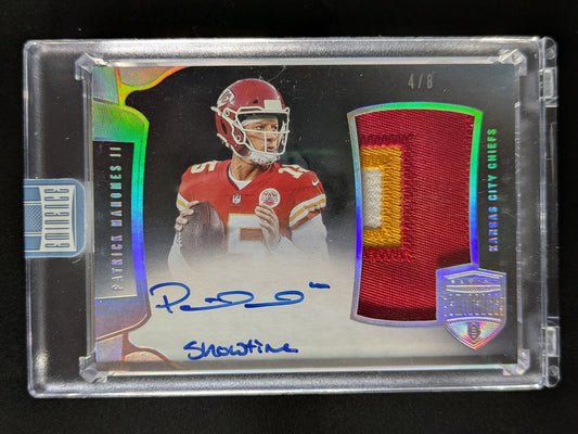 Panini 2021 Eminence Patrick Mahomes II Patch Auto #JPA-PM